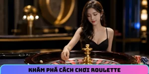 Cách chơi roulette với các ô số đỏ đen xen kẽ