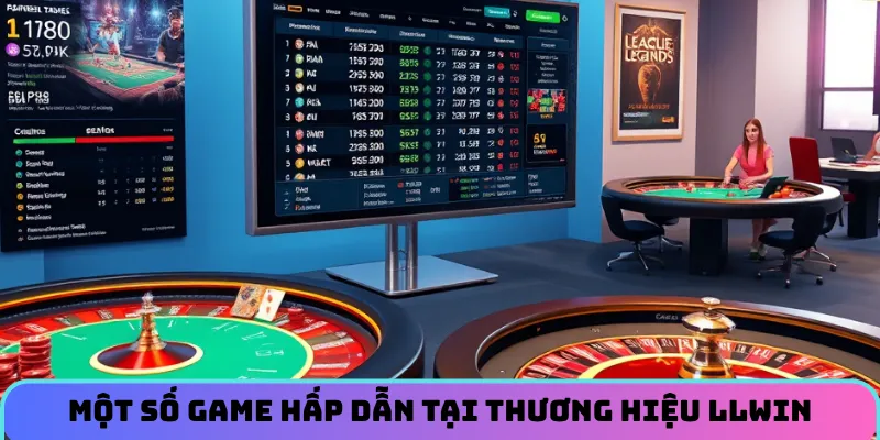 Một số game hấp dẫn tại thương hiệu LLWIN