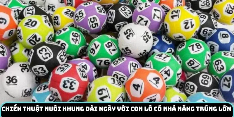 Chiến thuật nuôi khung dài ngày với con lô có khả năng trúng lớn 