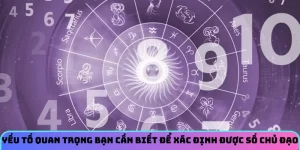 Yếu tố quan trọng bạn cần biết để xác định được số chủ đạo